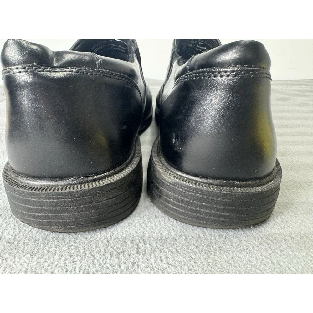 Nunn Bush Men’s Black Leather Slip-On Dress Shoes Size 12M